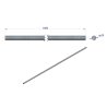 Pręt gwintowany M12 x 1000mm kl.8.8 DIN 975 ocynkowany TEGER (sprzedawane po 5)
