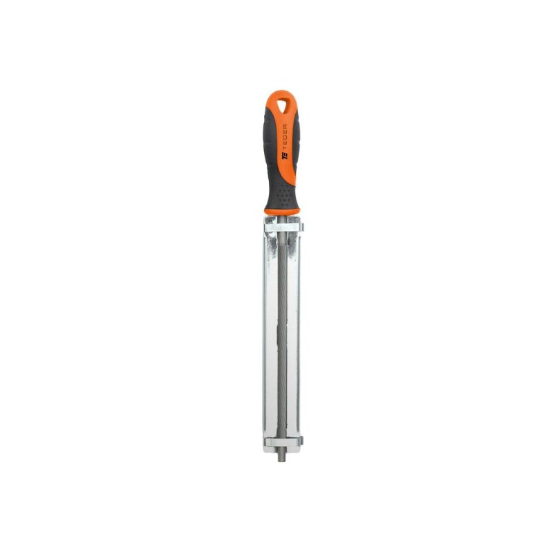 Pilnik okrągły do ostrzenia łańcucha z prowadnikiem, 4.8/200mm - 0,325", Teger