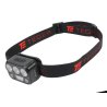 Latarka czołówka LED COB, 200 lm uruchamiana gestem akumulator 650 mAh ładowana USB-C, Teger