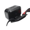 Latarka czołówka LED COB, 200 lm uruchamiana gestem akumulator 650 mAh ładowana USB-C, Teger