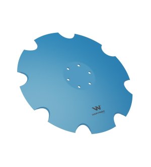 Talerz, uzębiony Z-8 fi 465 mocowanie 6/100 grubość 5 mm stal borowa, Lemken Helidor 3490471, Waryński