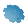Talerz, uzębiony Z-8 fi 465 mocowanie 6/100 grubość 5 mm stal borowa, Lemken Helidor 3490471, Waryński