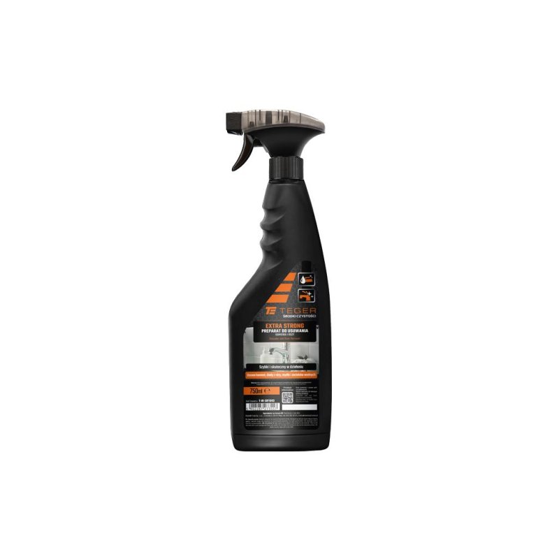 Preparat do usuwania osadów z kamienia i rdzy EXTRA STRONG, 750ml - atomizer, Teger