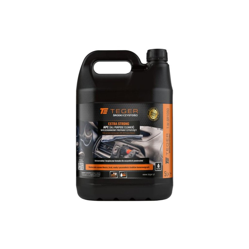 Wielozadaniowy preparat czyszczący APC (All Purpose Cleaner) EXTRA STRONG (koncentrat) 5l, Teger