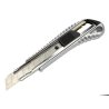 Nożyki łamane 18mm w aluminiowej obudowie w kartoniku ekspozycyjnym (zestaw 24 sztuk) Teger