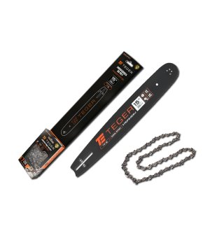 Zestaw tnący, 15" (38 cm) prowadnica + łańcuch, 0,325" 1,3mm 64 og., 12z, moc. U, Teger