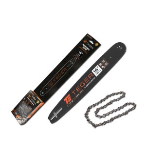 Zestaw tnący, 16" (40 cm) prowadnica + łańcuch, 0,325" 1,5mm 66 og., 12z, moc. U, Teger