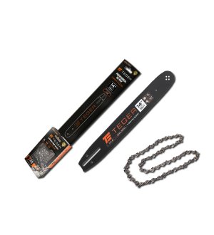 Zestaw tnący, 14" (36 cm) prowadnica + łańcuch, 3/8", 1,3 mm, 52 og., 9z, moc. P, Teger