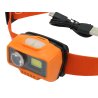 Latarka czołówka LED COB, 500 Lm uruchamiana gestem akumuator 1400 mAh ładowana USB Teger