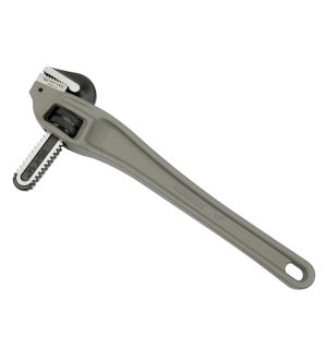 Klucz do rur, typ amerykański 14" kątowy uchwyt aluminium wzmocniony, Waryński