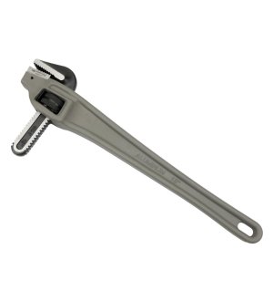 Klucz do rur, typ amerykański 18" kątowy uchwyt aluminium wzmocniony, Waryński