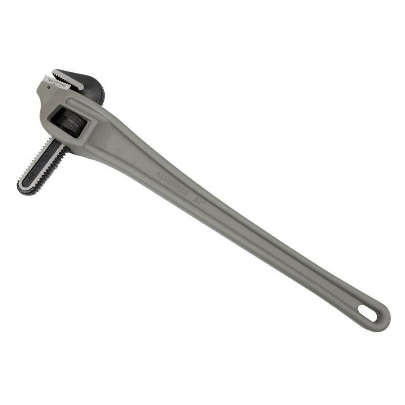 Klucz do rur, typ amerykański 24" kątowy uchwyt aluminium wzmocniony, Waryński