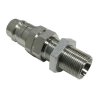 Szybkozłącze hydrauliczne wtyczka long M22x1.5 gwint zewnętrzny EURO (9100822W) (ISO 7241-A) Waryński (opakowanie 10szt)