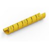 Osłona spiralna HDPE ochronna na węże i przewody SGX-50 (Zakres: 41-53mm) żółta Waryński, (sprzedawane po 25)