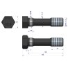 Śruba korbowodu C-330 50100700 ORYGINAŁ URSUS (sprzedawane po 10 szt )