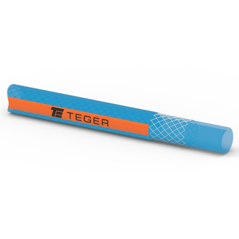 Wąż techniczny zbrojony FLEX-PRO PVC 10x2 trzywarstwowy 12bar TEGER, (sprzedawane po 50)