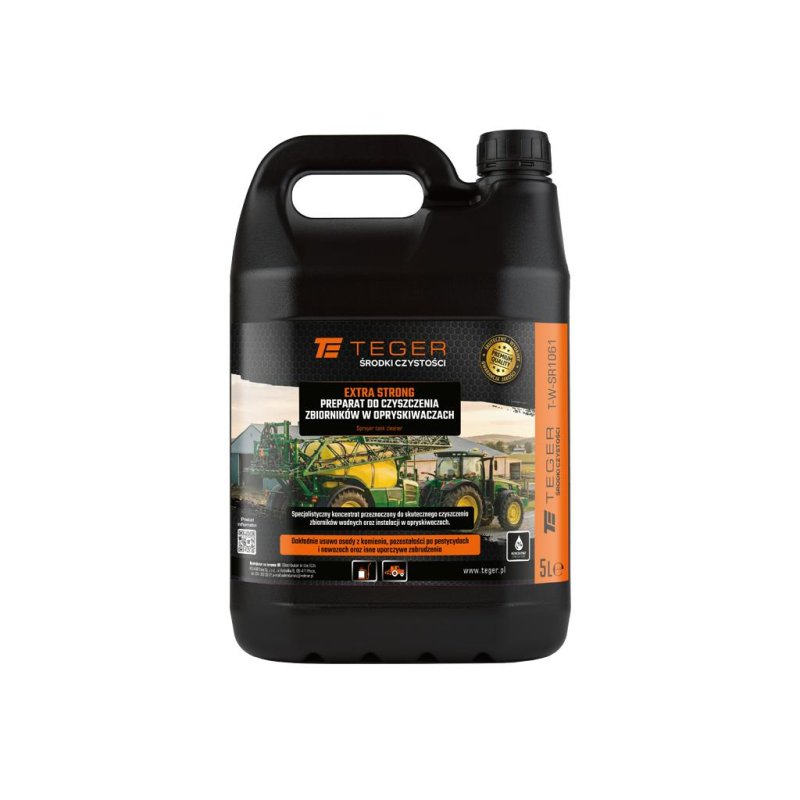 Preparat do czyszczenia zbiorników w opryskiwaczach - EXTRA STRONG, 5l - koncentrat, Teger
