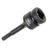 Nasadka udarowa 1/2", imbusowa 6mm hex H6 ze stali CrMo, Waryński