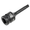 Nasadka udarowa 1/2", imbusowa 7mm hex H7 ze stali CrMo , Waryński