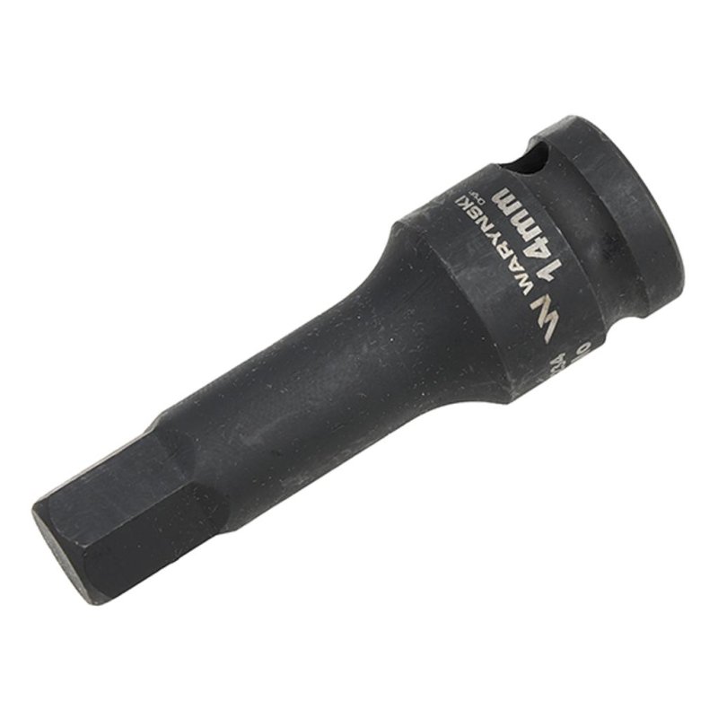 Nasadka udarowa 1/2", imbusowa 14mm hex H14 ze stali CrMo, Waryński
