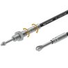 Linka z końcówką obrotową do sterowania rozdzielaczem na widełki L-1200mm Waryński