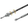 Linka z końcówką obrotową do sterowania rozdzielaczem na widełki L-2200mm Waryński