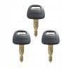 3x KLUCZ KLUCZYK DO STACYJKI DRZWI ZAPŁONU HITACHI JD NH CASE H800 ZAX200
