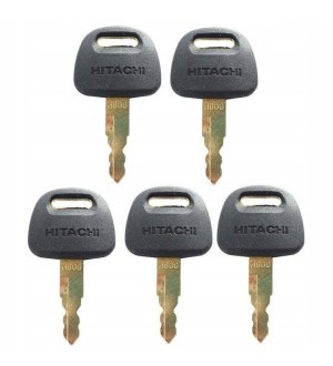 5x KLUCZ KLUCZYK DO STACYJKI DRZWI ZAPŁONU HITACHI JD NH CASE H800 ZAX200