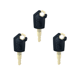 3x KLUCZ KLUCZYK DO STACYJKI DRZWI ZAPŁONU CAT CATERPILLAR 5P8500 9G2777