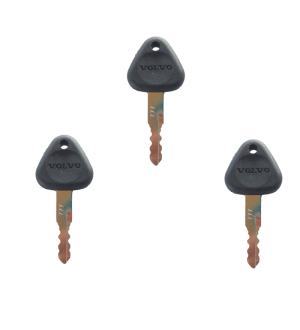 3x KLUCZ KLUCZYK DO STACYJKI DRZWI ZAPŁONU VOLVO SAMSUNG CLARK 14529178 777