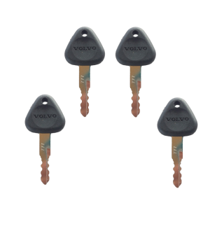 4x KLUCZ KLUCZYK DO STACYJKI DRZWI ZAPŁONU VOLVO SAMSUNG CLARK 14529178 777