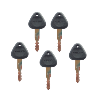 5x KLUCZ KLUCZYK DO STACYJKI DRZWI ZAPŁONU VOLVO SAMSUNG CLARK 14529178 777
