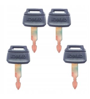 4x KLUCZ KLUCZYK STACYJKI DRZWI KOBELCO NEW HOLLAND NH CASE KAWASAKI K250