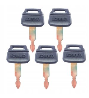 5x KLUCZ KLUCZYK STACYJKI DRZWI KOBELCO NEW HOLLAND NH CASE KAWASAKI K250