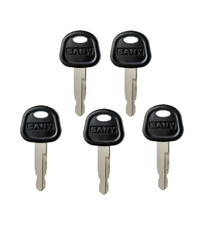 5x KLUCZ KLUCZYK DO STACYJKI DRZWI ZAPŁONU MASZYNY KOPARKI SANY 60022654
