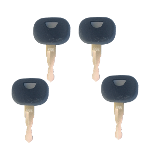 4x KLUCZ KLUCZYK STACYJKI DRZWI ZAPŁONU MASZYN JOHN DEERE JD LW10288887 606