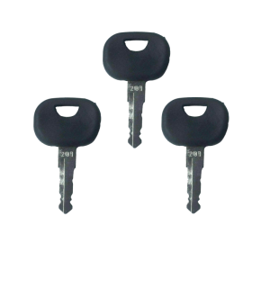 3x KLUCZ KLUCZYK DO STACYJKI DRZWI ZAPŁONU MASZYNY ATLAS TAKEUCHI 201