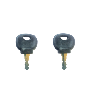 2x KLUCZ KLUCZYK DO STACYJKI DRZWI ZAPŁONU WACKER DPU 6555 4045 4545 5545