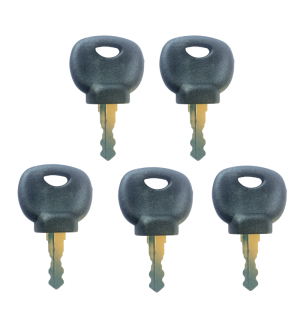 5x KLUCZ KLUCZYK DO STACYJKI DRZWI ZAPŁONU WACKER DPU 6555 4045 4545 5545