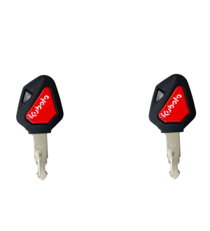 2x KLUCZ KLUCZYK DO STACYJKI DRZWI ZAPŁONU KUBOTA KX 459A
