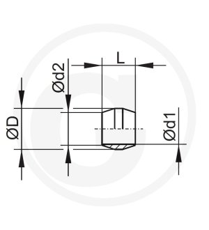 Pierścień dwustożkowy, stal 10119119, 09 03862 0011