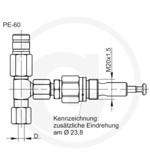 Element pompujący PE-60 10164215, 2152 990 67 0000