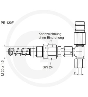Element pompy PE-120 F 10136405, 2185 990 61 0000