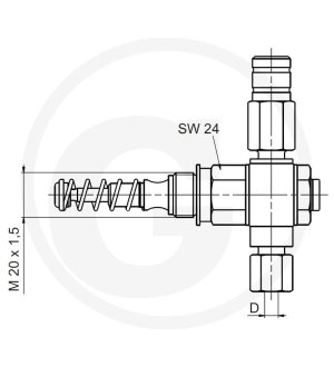 Element pompy PE-120 FV 10136582, 2185 990 63 0000