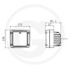 Reflektor roboczy LED