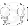 Reflektor roboczy LED 1G0 996 776-211