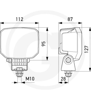 Reflektor roboczy LED 1GA 996 588-211