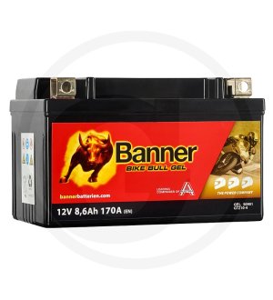 Akumulator motocyklowy Banner, 12V, 9Ah