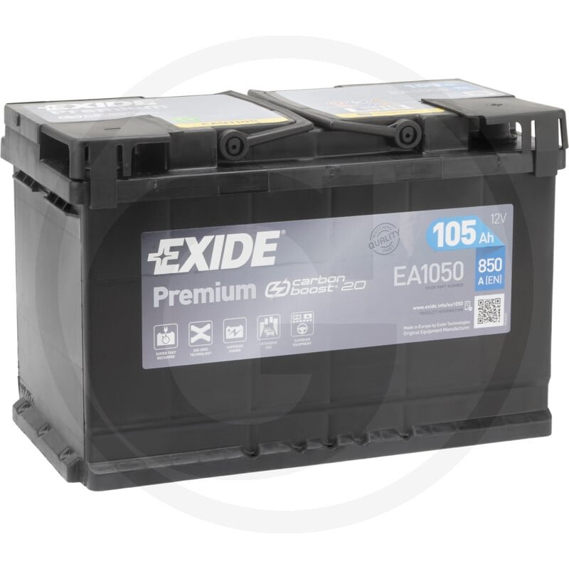 Akumulator 2 V 105 Ah 850 A EA 1050