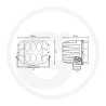 Reflektor roboczy LED